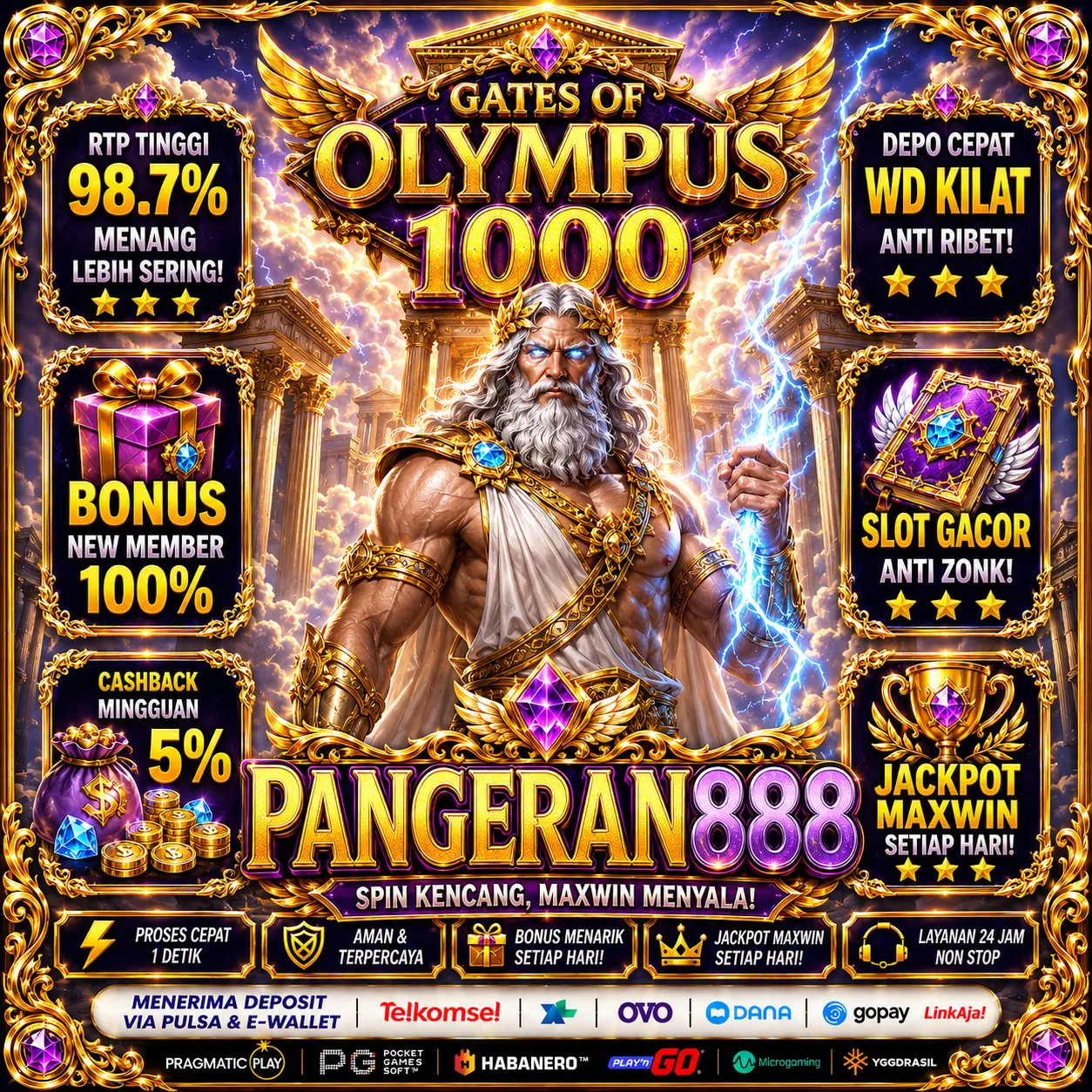 PANGERAN888Banner